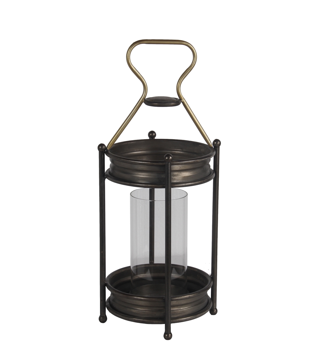 89065 8.5 X 8.5 X 19.5 In. Transitional Metal Candle Holder, Large