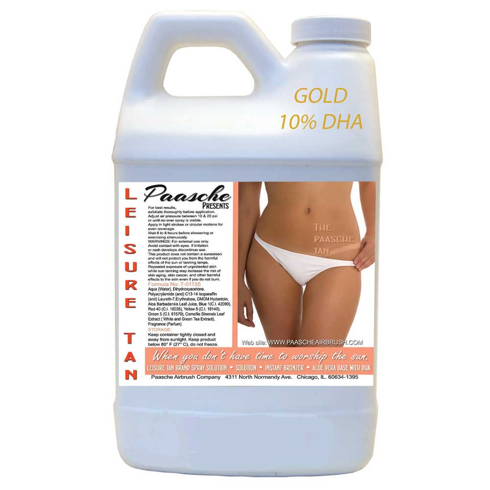 Lt10-64 64 Oz Leisure Tanning Solution With 10 Percent Dha