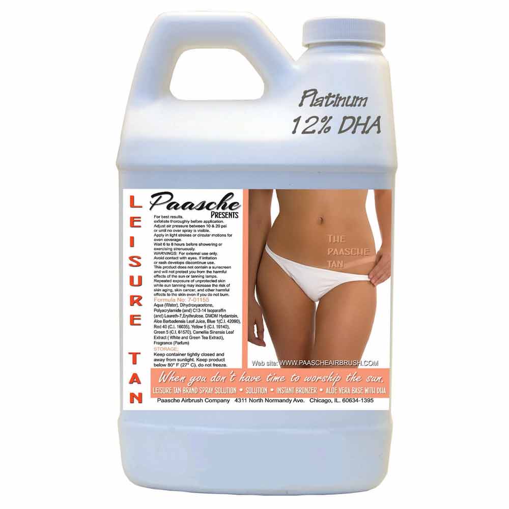 Lt12-64 64 Oz Leisure Tanning Solution With 12 Percent Dha