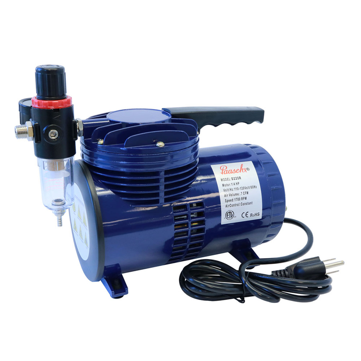 D220r 1 By 6 Hp Diaphragm Compressor With Regulator