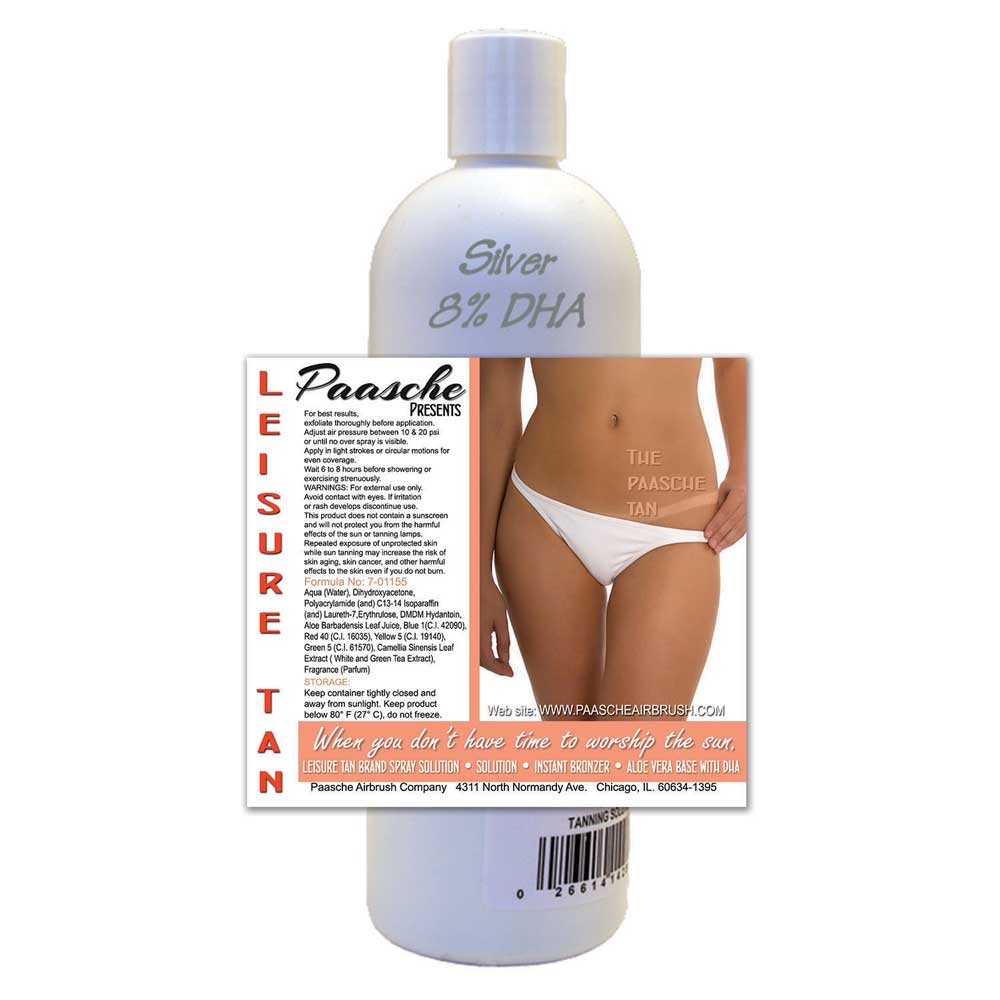 Lt8-16 16 Oz Leisure Tanning Solution With 8 Percent Dha
