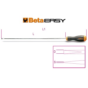 012040303 5 X 2, 5 X 200 Mm Screwdrivers For Headless Slotted Screws