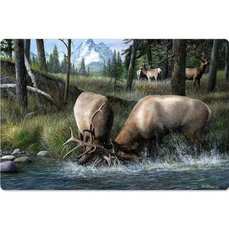 Kda010 24 X 16 In. Back Country Challenge Satin Metal Sign