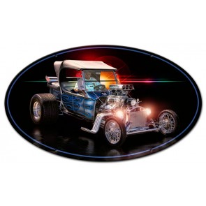 Rrs022 12 X 18 In. Suits Me To A T Oval Metal Sign