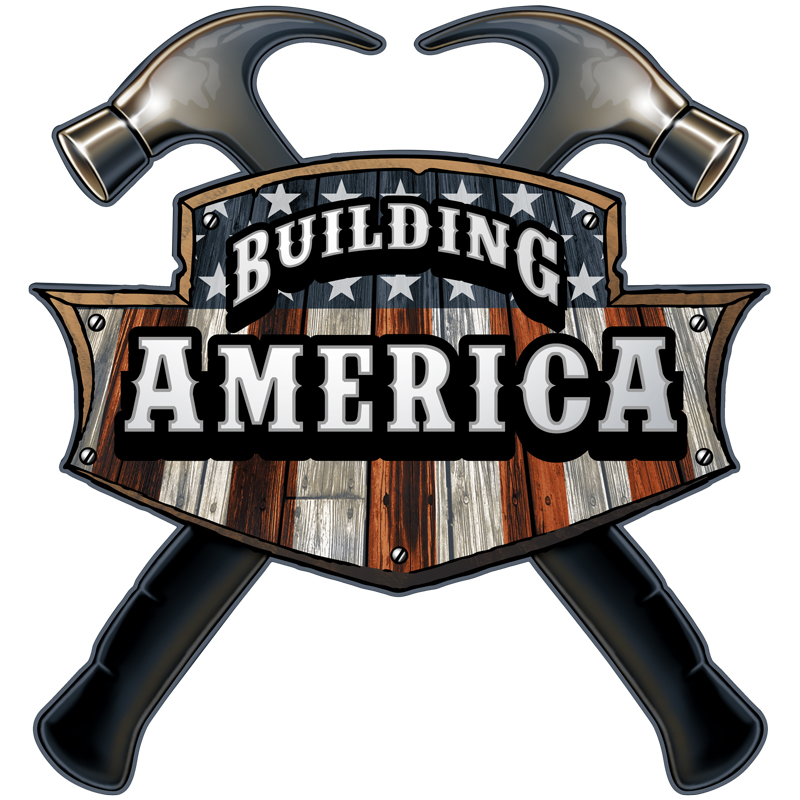 Erazorbits Era091 18 X 18 In. Building America Carpenter Plasma Metal Sign