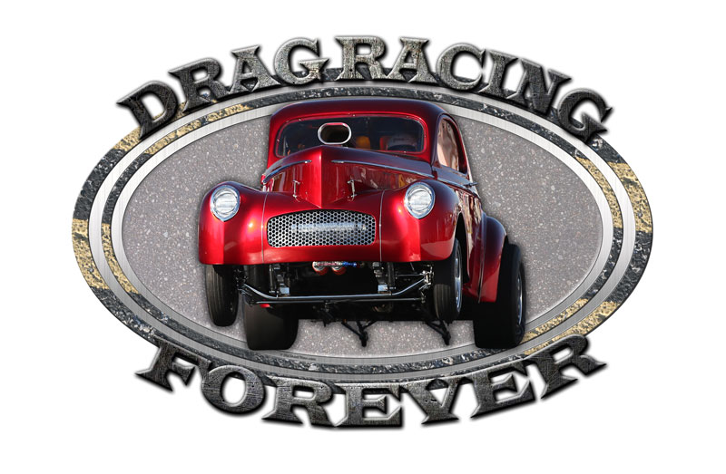 Osn016 23 X 16 In. Drag Racing Forever Sign