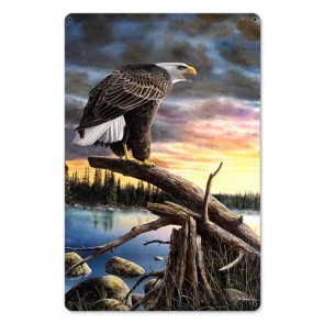Jh067 12 X 18 In. Call Of The Wild Satin Metal Sign