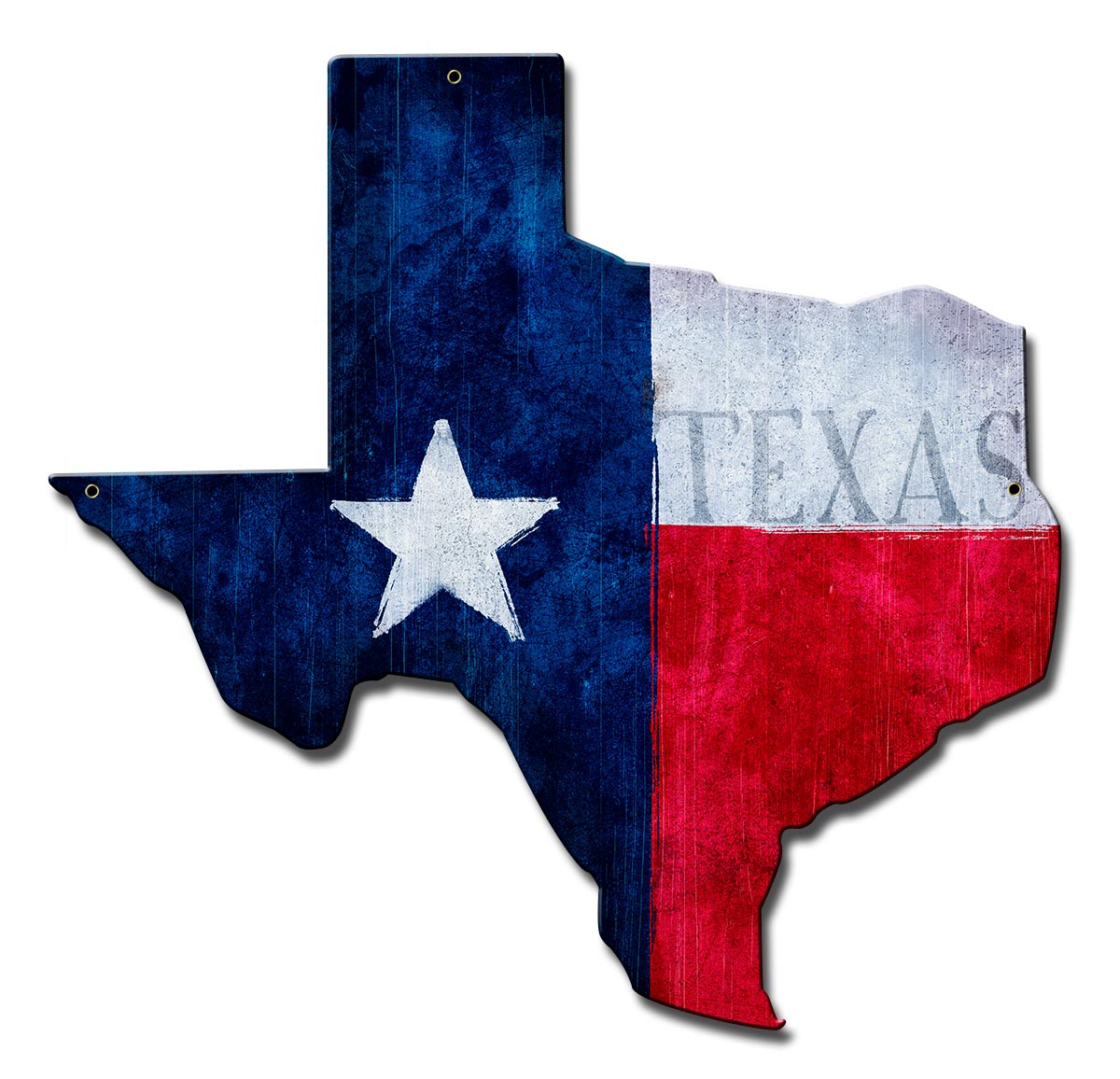 Ps937 15 X 15 In. Texas State Flag Plasma Sign