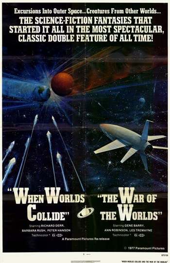 Mov254296 When Worlds Collide War Of The Worlds Combo Movie Poster - 11 X 17 In.