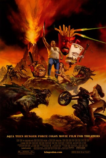 Mov400272 Aqua Teen Hunger Force Colon Movie Film For Theaters Movie Poster - 11 X 17 In.