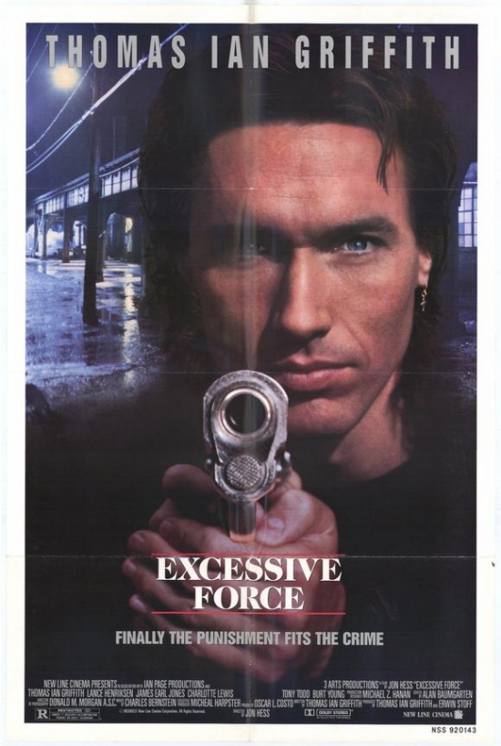 Movch2627 Excessive Force Movie Poster - 27 X 40 In.