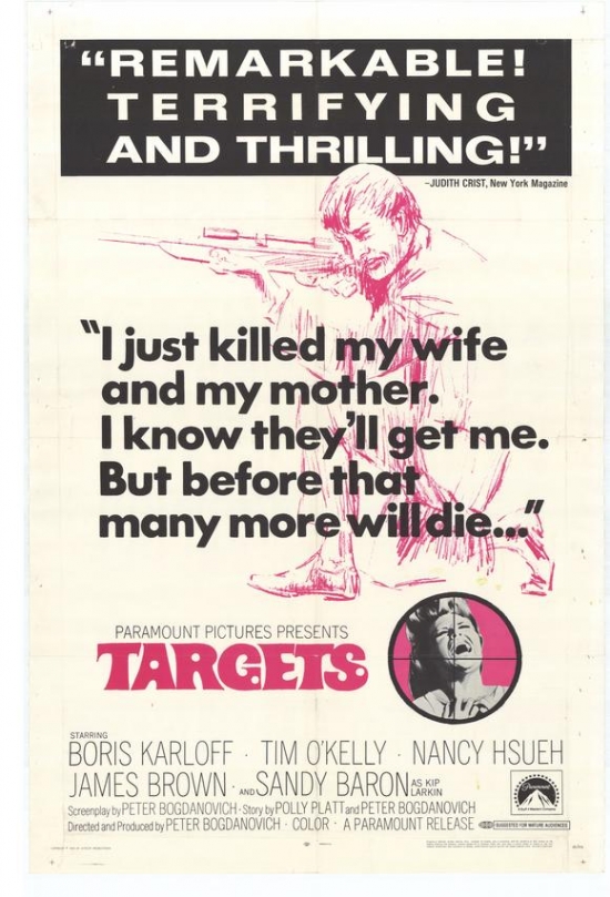 Movah5270 Targets Movie Poster - 27 X 40 In.