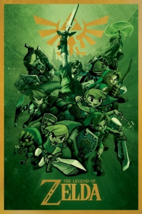 SCO33494 The Legend of Zelda Poster Print – 24 x 36 in.