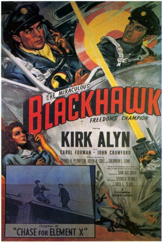 Movif7332 Blackhawk Movie Poster - 27 X 40 In.