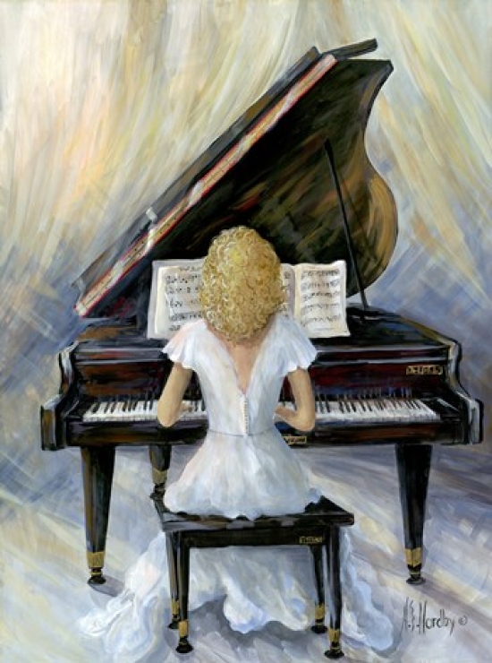 UPC 747216430985 product image for Virtuoso Poster Print by Harriet Nordby - 18 x 24 in. | upcitemdb.com