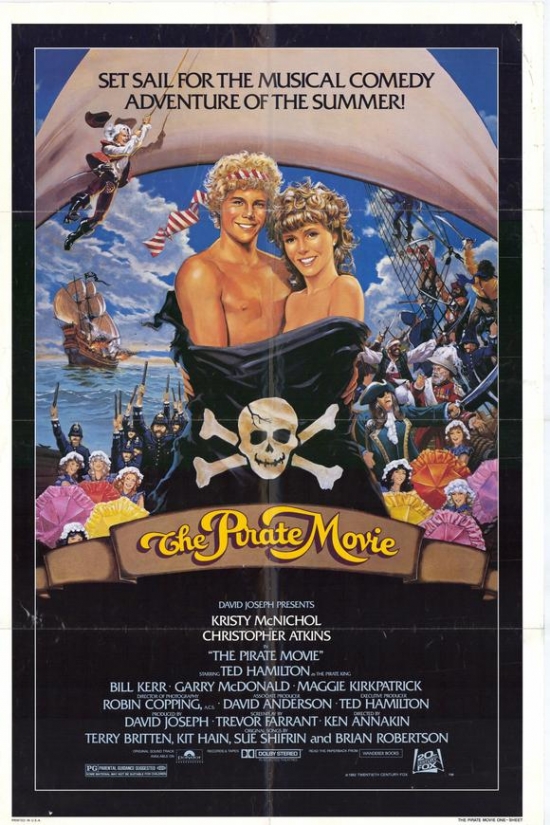 Movih3254 The Pirate Movie Poster - 27 X 40 In.