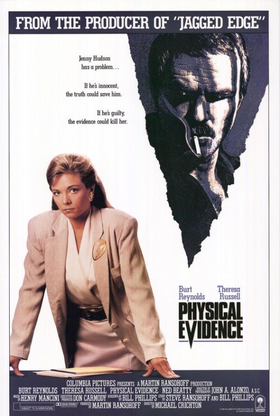 Movih4264 Physical Evidence Movie Poster - 27 X 40 In.