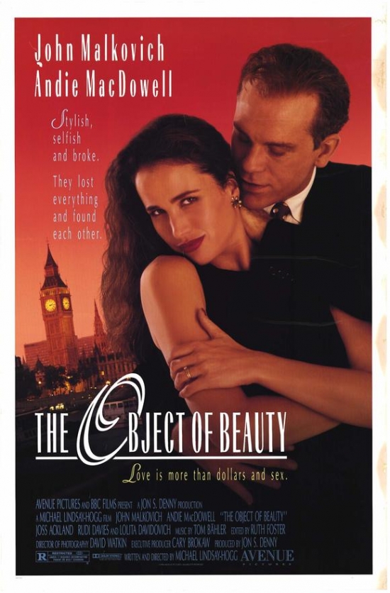 Movah4647 The Object Of Beauty Movie Poster - 27 X 40 In.