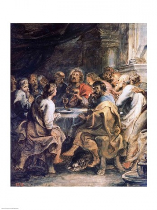 Balbal106354 The Last Supper Poster Print By Peter Paul Rubens - 18 X 24 In.