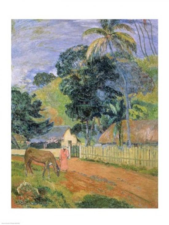 Balbal106364 Landscape 1899 Poster Print By Paul Gauguin - 18 X 24 In.