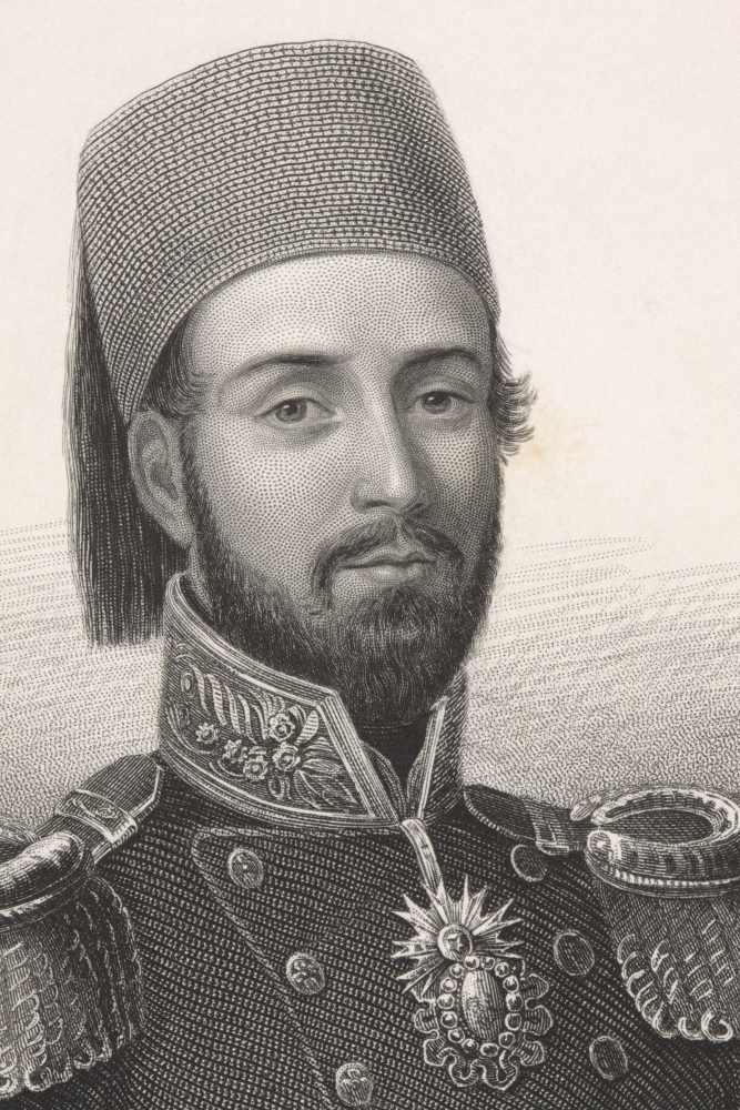 Abd-lmecid I 1823 - 1861 Sultan Of The Ottoman Empire From The Book Gallery Of Historical Portraits Published C.1880 Poster Print, 12 X 18
