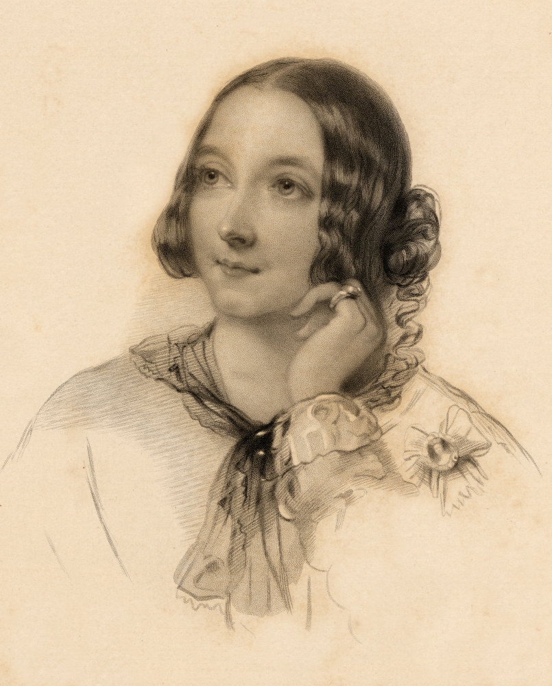 The Honourable Matilda Paget 1837-1855 Maid of Honour To Queen Victoria Drawn by J Hayter Engraved by B Eyles Poster Print, Large – 26 x 34