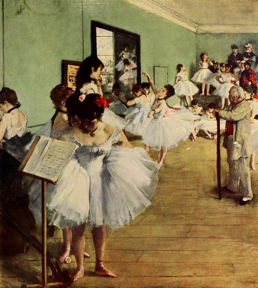Pphpdp92313 The Dancing Class Poster Print By Edgar Degas, 18 X 24