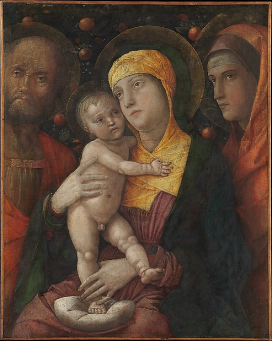Met436967 The Holy Family With Saint Mary Magdalen Poster Print By Andrea Mantegna, Italian Isola Di Carturo 1430 & 31 - 1506 Mantua, 18 X 24