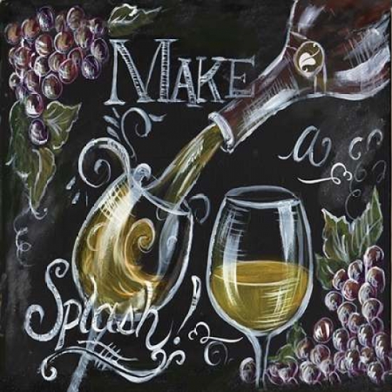 Pdxrb8289tslarge Chalkboard Wine Ii Poster Print By Tre Sorelle Studios, 24 X 24 - Large