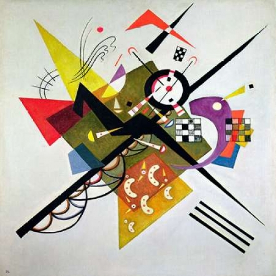 On White Ii Poster Print By Wassily Kandinsky, 12 X 12 - Small