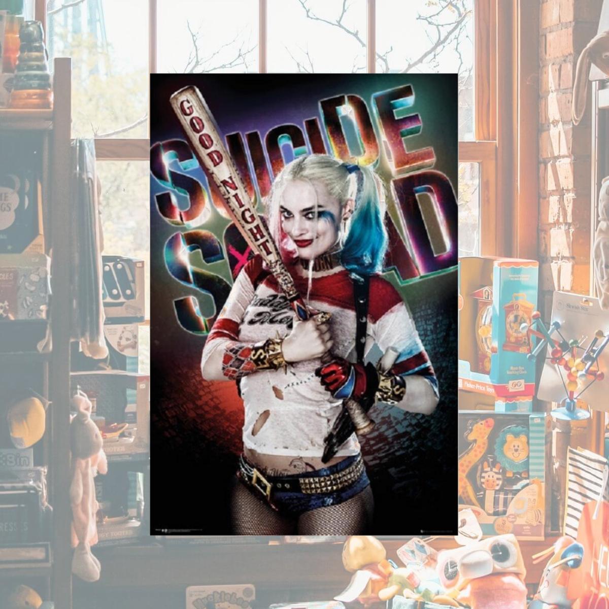 Picture of Poster Import XPE160520 Suicide Squad - Harley Quinn Good Night Poster Print, 22 x 34
