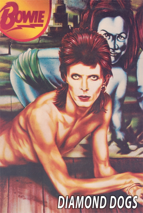 Xps1091 David Bowie Diamond Dogs Poster Print, 24 X 36