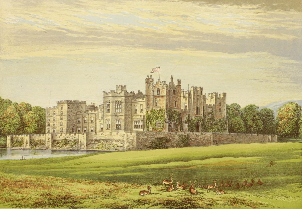 Pphpdp83378 Views Of Seats 1880 Raby Castle Poster Print By A.f. Lydon, 18 X 24