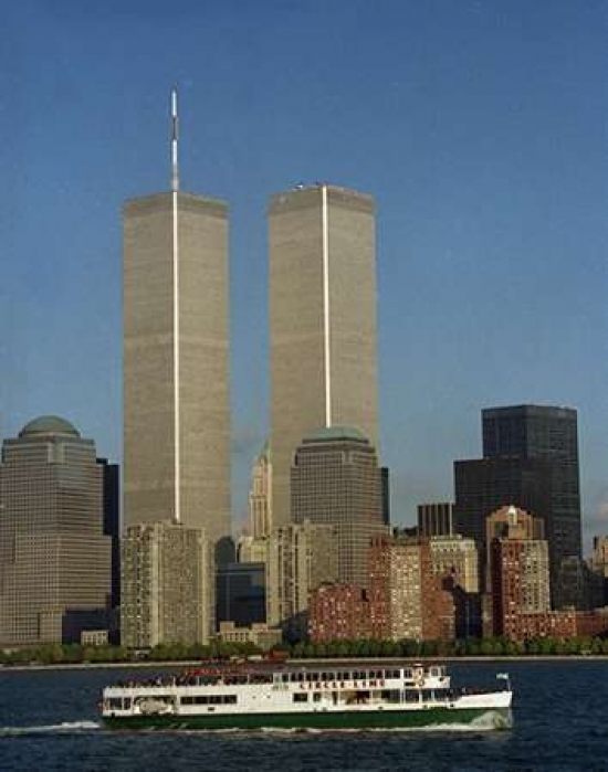 Twin Towers Poster Print By David Spindel, 11 X 14 - Small