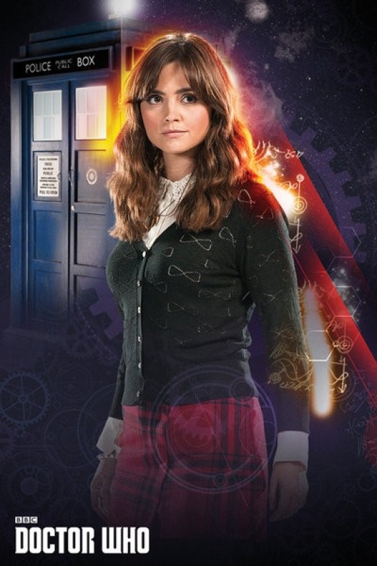 Doctor Who - Clara, Jenna Coleman Poster Print, 24 X 36