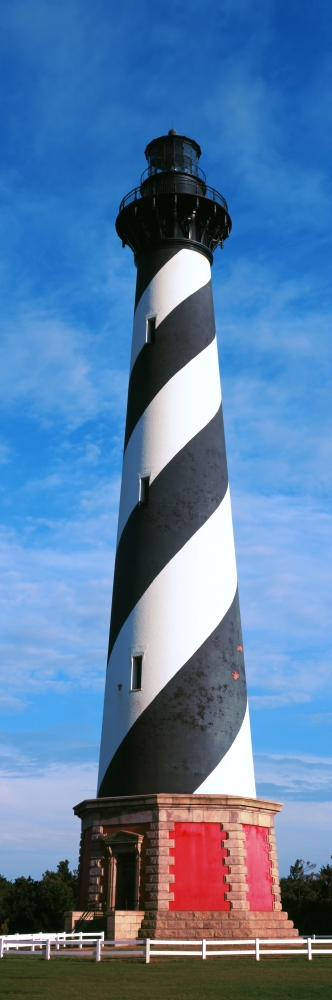 Cape Hatteras Lighthouse Outer Banks Buxton North Carolina Usa Poster Print, 27 X 9