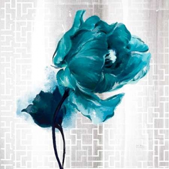 Pdx923ewa1031clarge Exquisite Spring Turquoise Tulip Poster Print By Art Atelier Alliance, 24 X 24 - Large