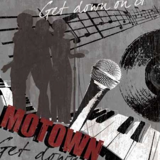 Pdx5770small Motown Poster Print By Tandi Venter, 12 X 12 - Small