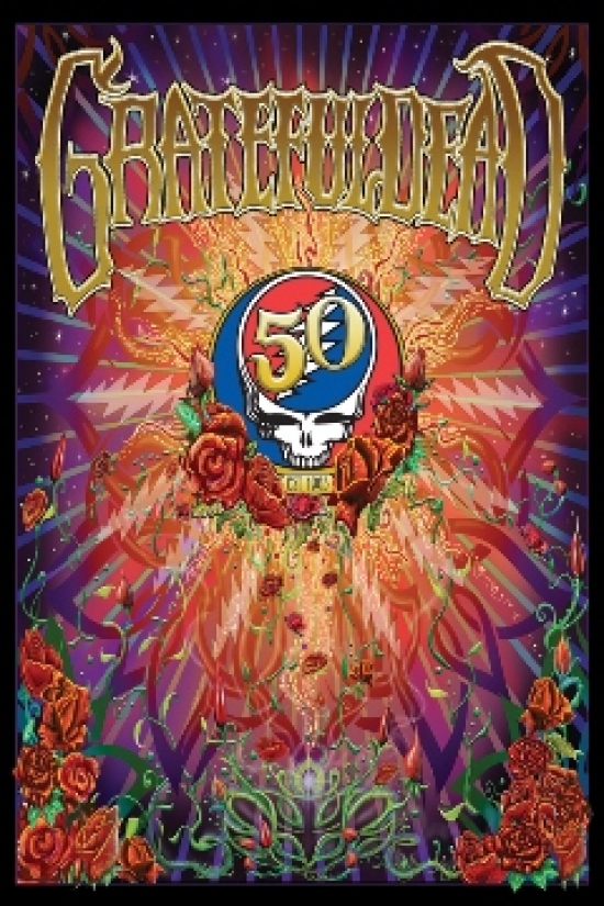 Xps241330 Grateful Dead 50 Years Poster Print, 24 X 36