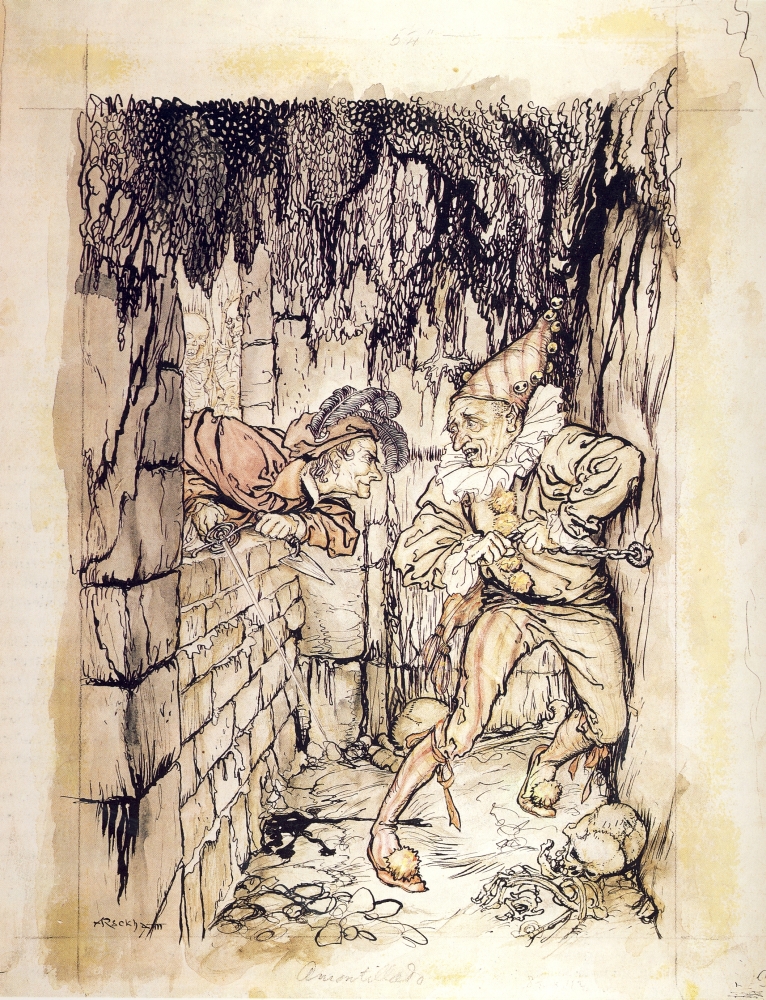 Pphpda60591large Tales Of Mystery & Imagination 1935 Cask Of Amontillado Poster Print By A. Rackham, 24 X 36 - Large