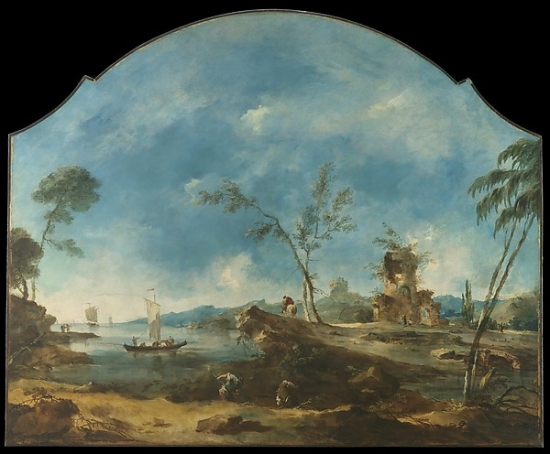 Met436594 Fantastic Landscape Poster Print By Francesco Guardi, Italian Venice 1712 1793 Venice, 18 X 24
