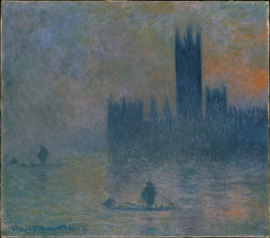 Met437128 The Houses Of Parliament, Effect Of Fog Poster Print By Claude Monet, French Paris 1840 1926 Giverny, 18 X 24
