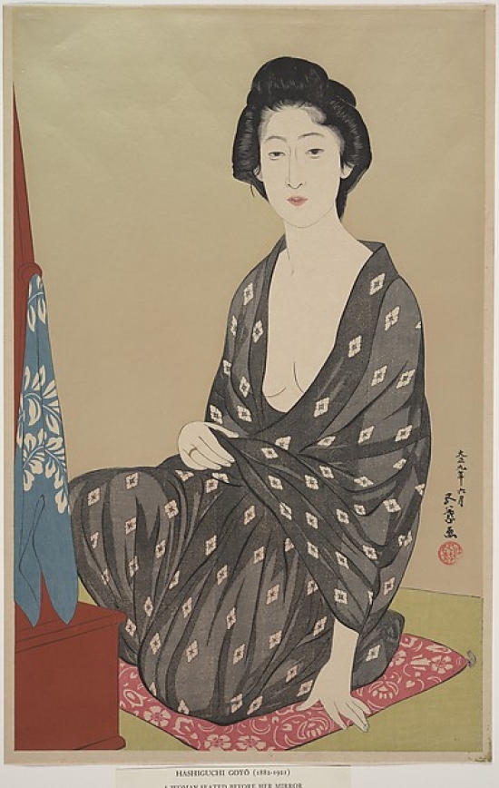 Met44587 Woman In Summer Clothing Poster Print By Hashiguchi Goyo, Japanese 1881 1921, 18 X 24