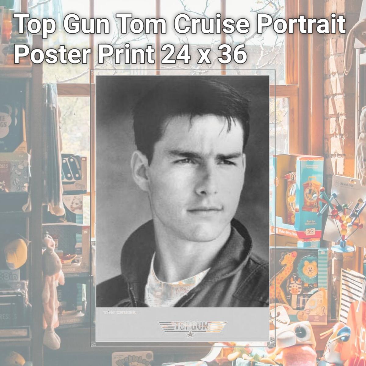 Picture of Poster Import XPSBL4039 Top Gun Tom Cruise Portrait Poster Print, 24 x 36