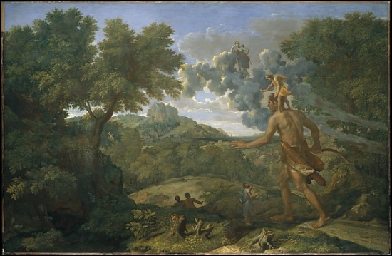 Met437326 Blind Orion Searching For The Rising Sun Poster Print By Nicolas Poussin, French Les Andelys 1594 - 1665 Rome, 18 X 24