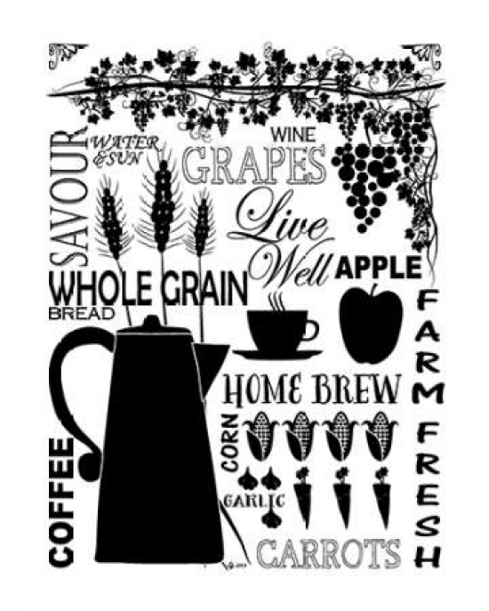 Pdxf384dsmall Culinary Love 2 Poster Print By Leslie Fuqua, 8 X 10 - Small