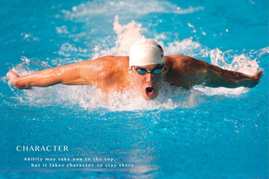 Xpsfx1082 Michael Phelps Quote Poster Print, 24 X 36