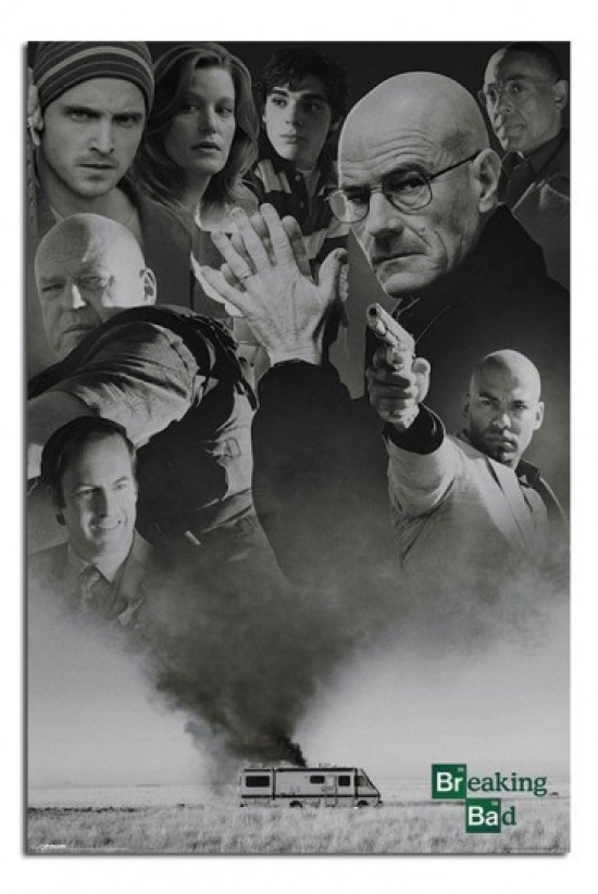 Pyramid Posters Xpe159950 Breaking Bad - Up In Smoke Poster Print By, 24 X 36