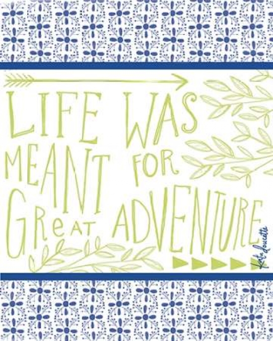 Pdxka1408small Great Adventure Poster Print By Katie Doucette, 8 X 10 - Small