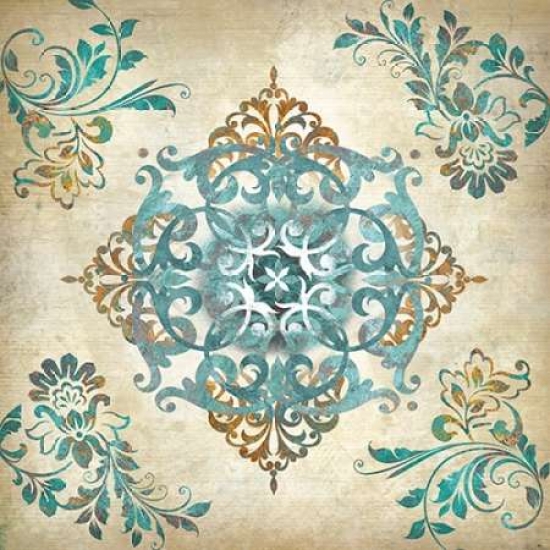Galaxy Of Graphics Pdx14616small Arabesque Iii Poster Print By Conrad Knutsen, 12 X 12 - Small
